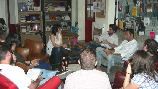 Tertulia Infinita La primera Tertulia Infinita, en La Marabunta.