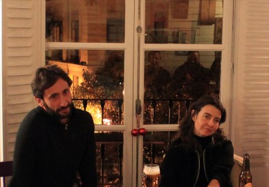 Javier Zurita (izquierda) y Ofelia de Pablo (derecha) en La Tertulia Infinita 13