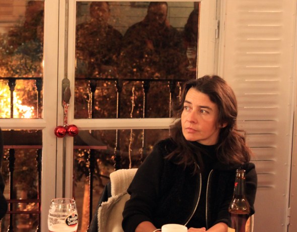 La fotoperiodista, en el Bar Turkana